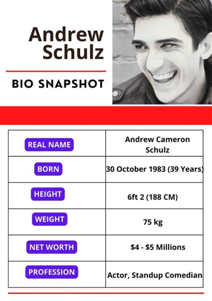 Andrew Schulz Net Worth