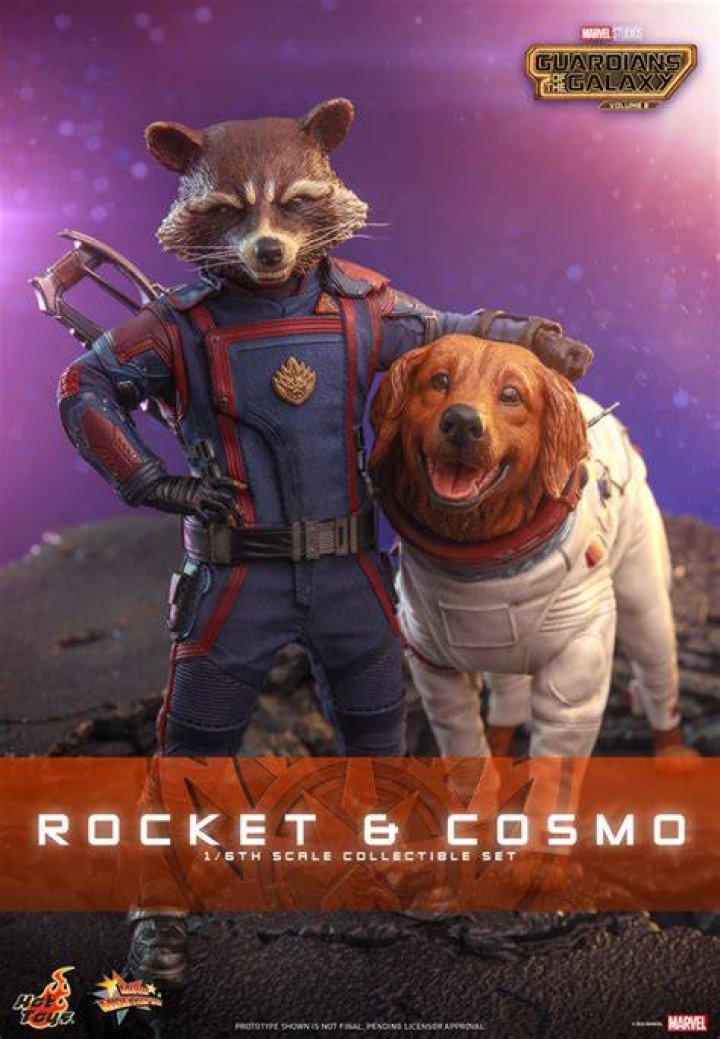 Rocket, Groot, and Cosmo in 'The Guardians of the Galaxy Holiday Special'